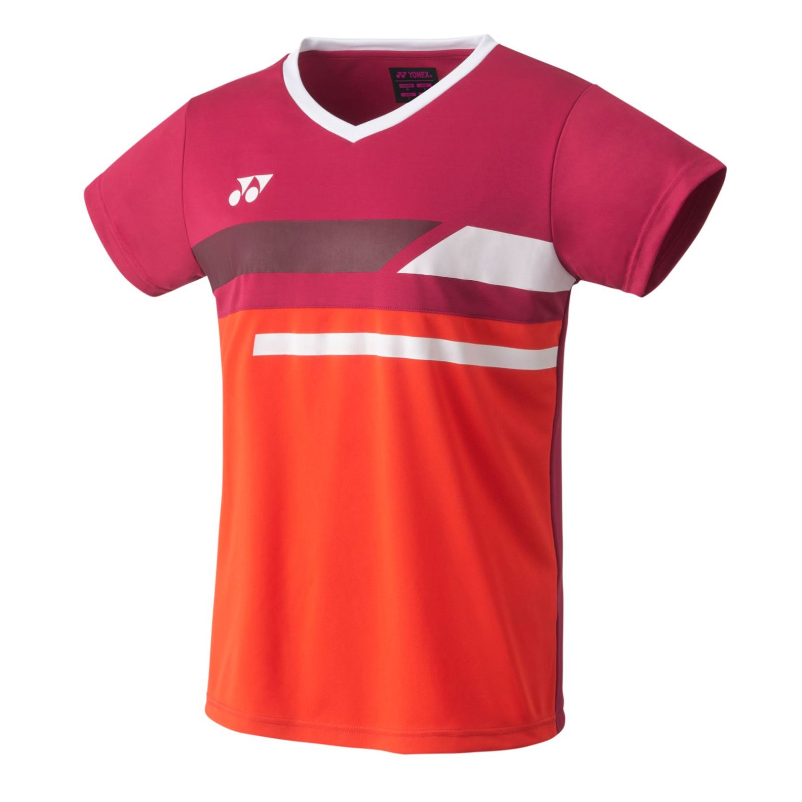 Yonex Women T Shirt Yw Ex Reddish Rose Badmintonshop