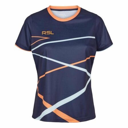 RSL Matrix-T-Shirt Woman Blue