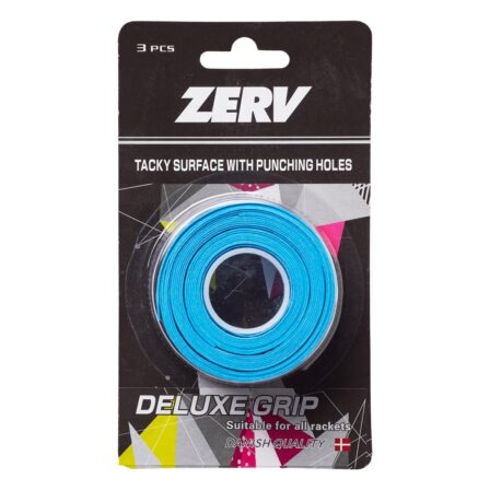 ZERV Deluxe Griffband Blau 3er-Pack