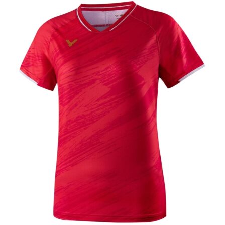 Victor Denmark Team Damen T-shirt T-210000 Red
