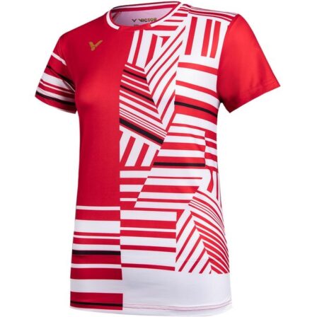 Victor T-shirt T-10002W Dame Rød