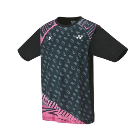 Yonex-lin-dan-t-shirt-sort-pink-p