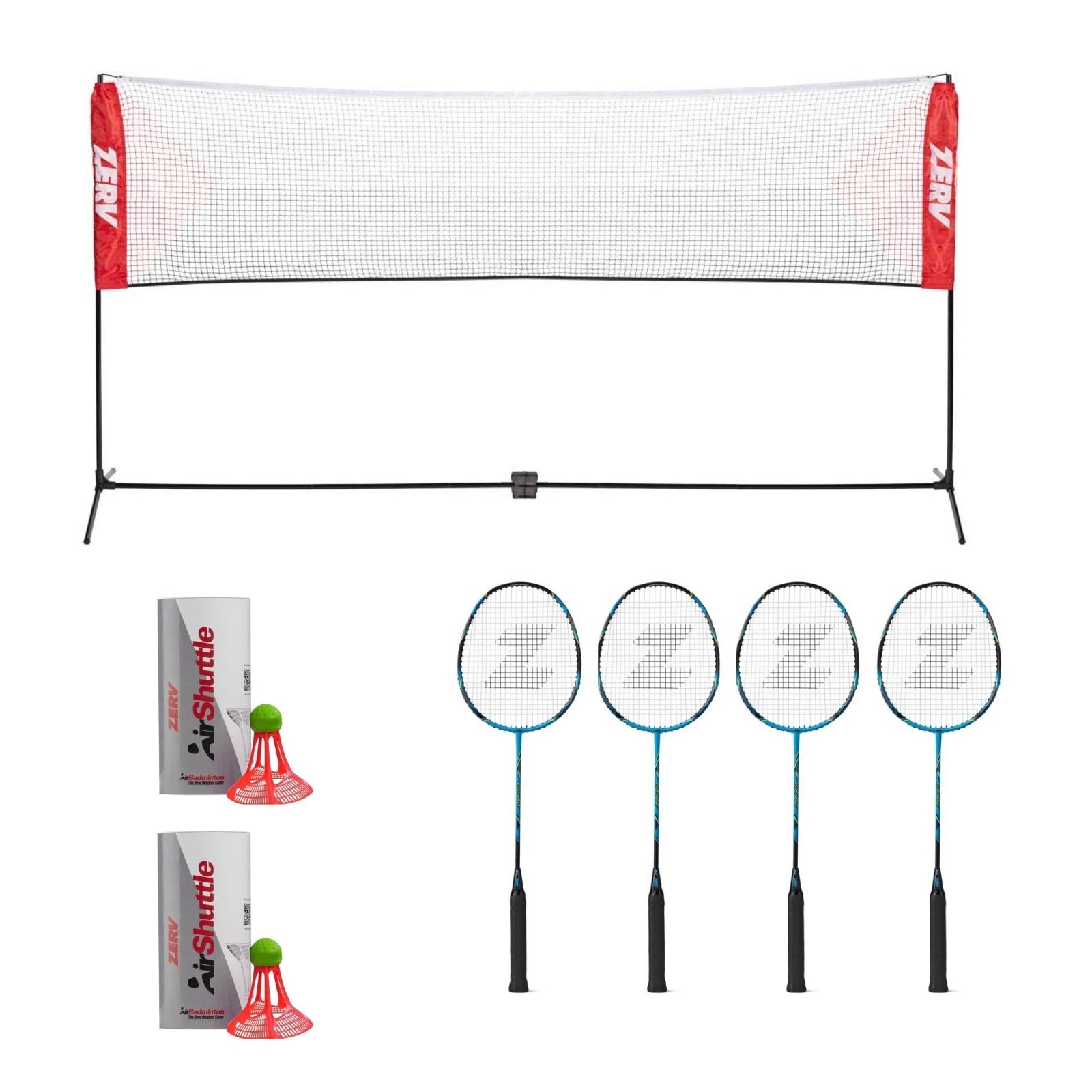 Badminton Ferienhauspaket Deluxe Badminton im Freien