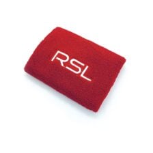 RSL Schweißband Breit Rot