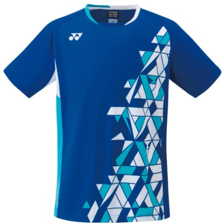 Yonex-Crex-Neck-T-shirt-Tounament-10442EX-Blue-Badminton-T-shirt