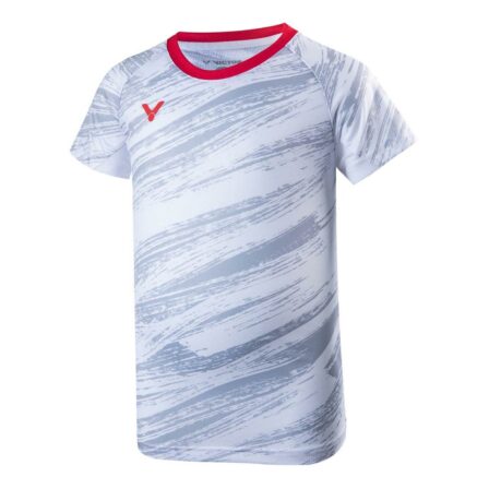 Victor Denmark Team Kids T-shirt 2022 White