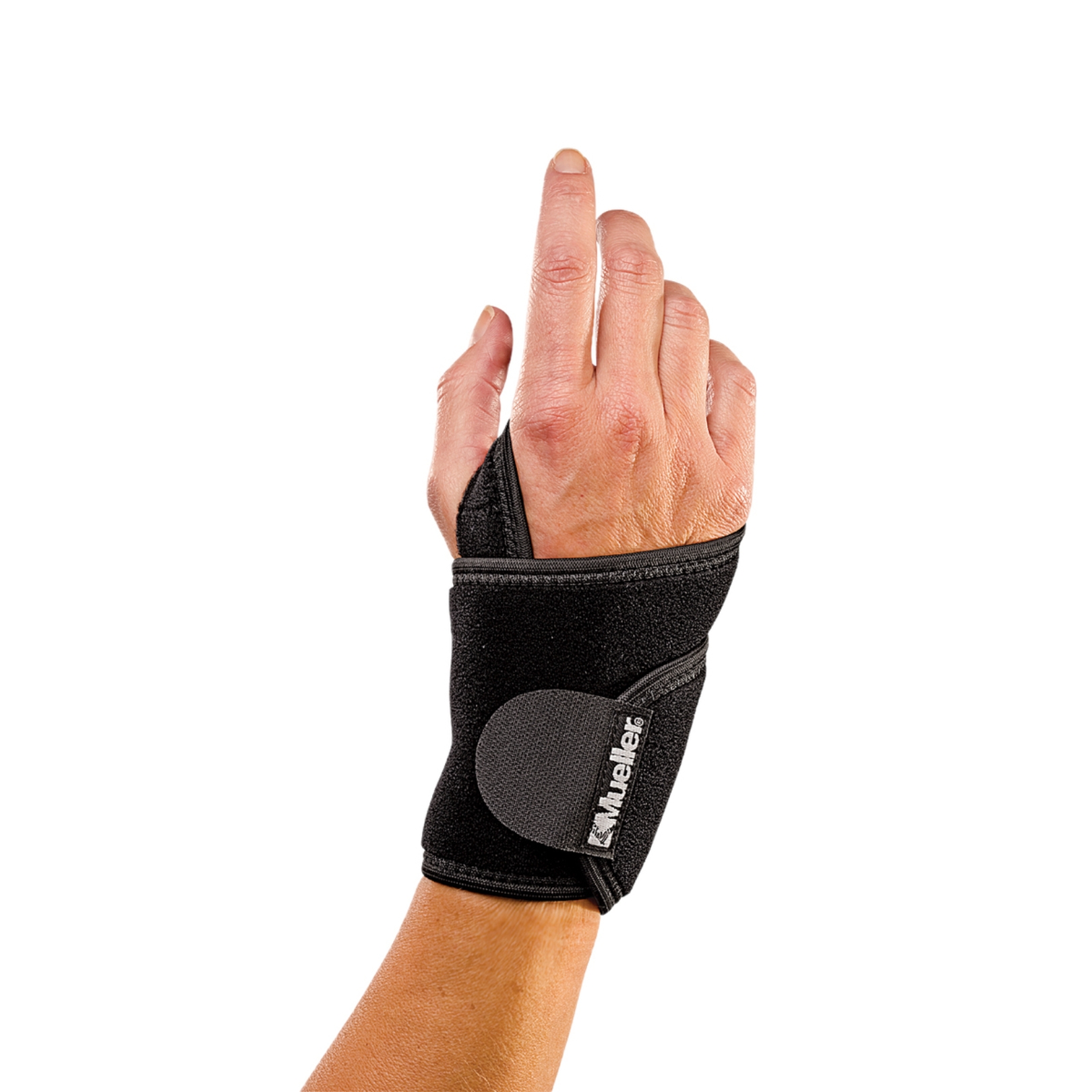Mueller 961 -Elastic Wrist Support w/loop -Băng hỗ trợ cổ tay đàn hồi