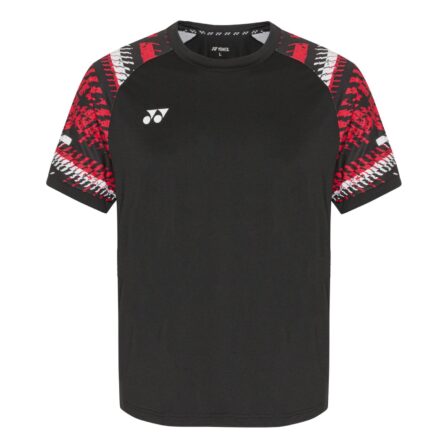 Yonex-T-shirt-235402-Black-Red