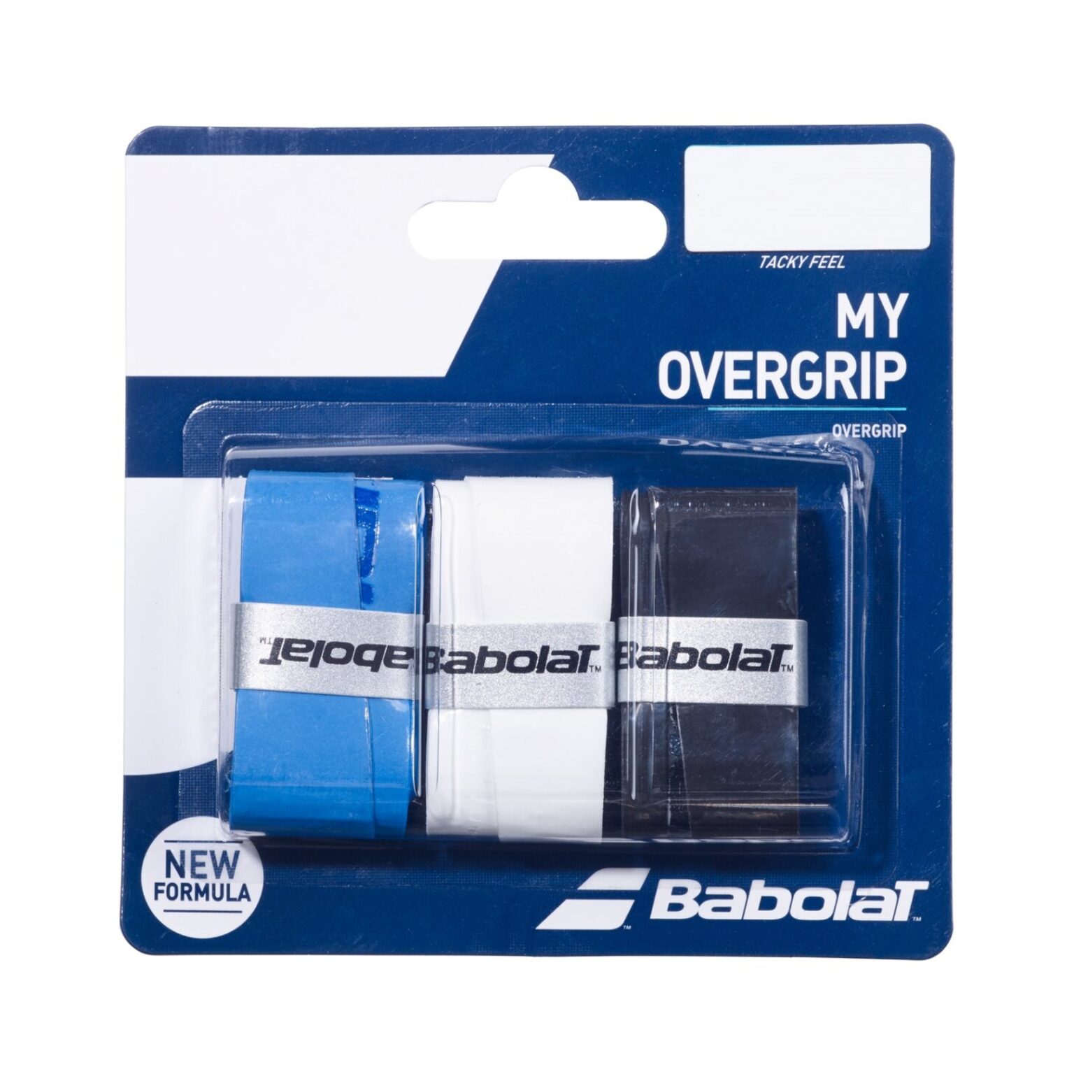 Babolat My Overgrip 3er-Pack Weiß/Schwarz | Badminton-Griff