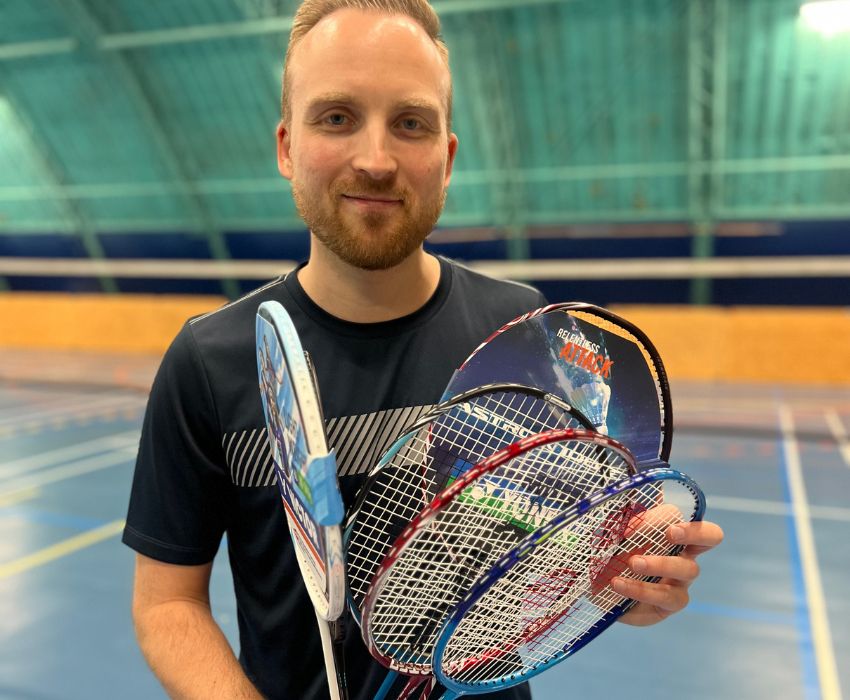 Badmintonschläger Beratung für Anfänger 2025 – Mikkel von Badmintonshoppen